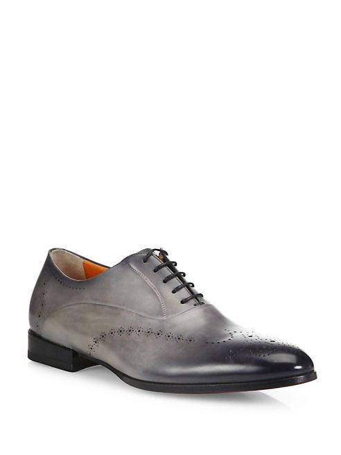 Santoni - Wilson Leather Oxfords