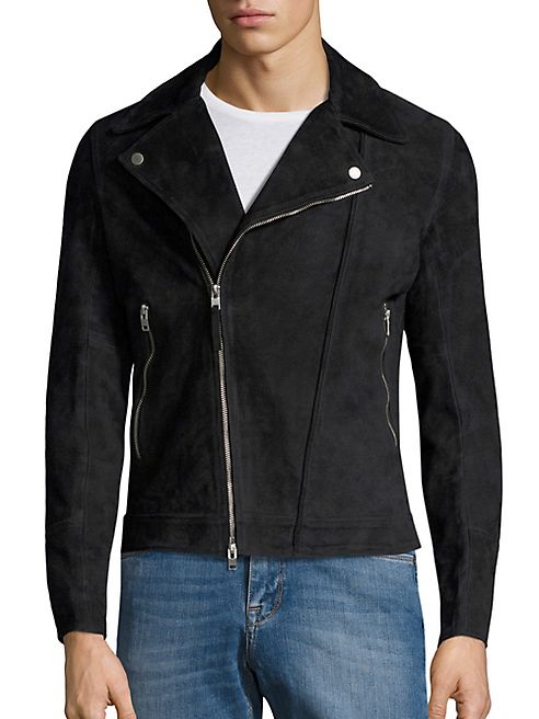 J. Lindeberg - Tyren Suede Biker Jacket