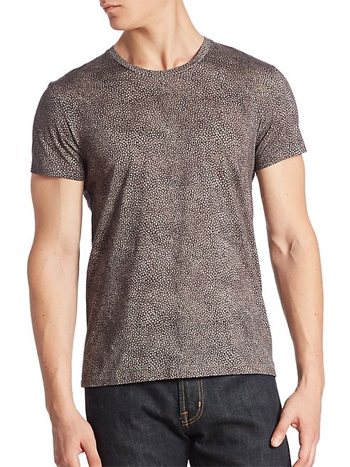 J. Lindeberg - Textured Cotton Blend Tee