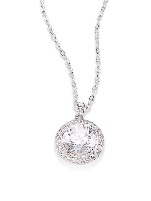 Adriana Orsini - Round Crystal Pendant Necklace