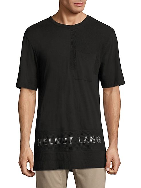 Helmut Lang - Mesh Combo Tee