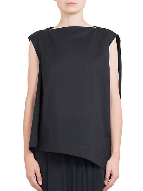 Rick Owens - Silk-Blend Draped Top