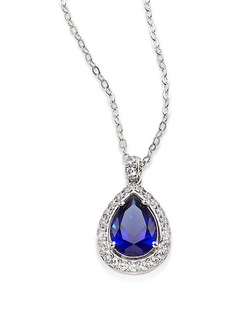 Adriana Orsini - Crystal Pear Pendant Necklace