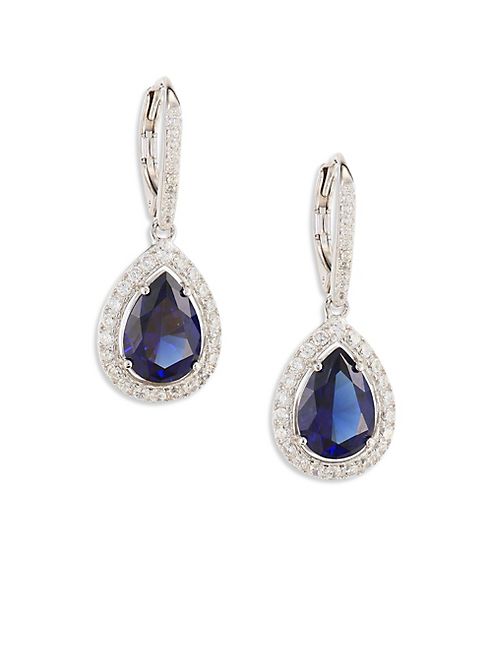 Adriana Orsini - Crystal Pear Drop Earrings