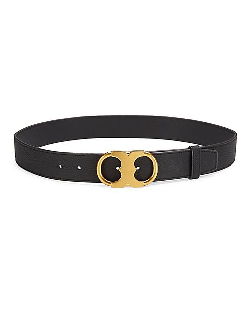 Tory Burch - Gemini Leather Belt