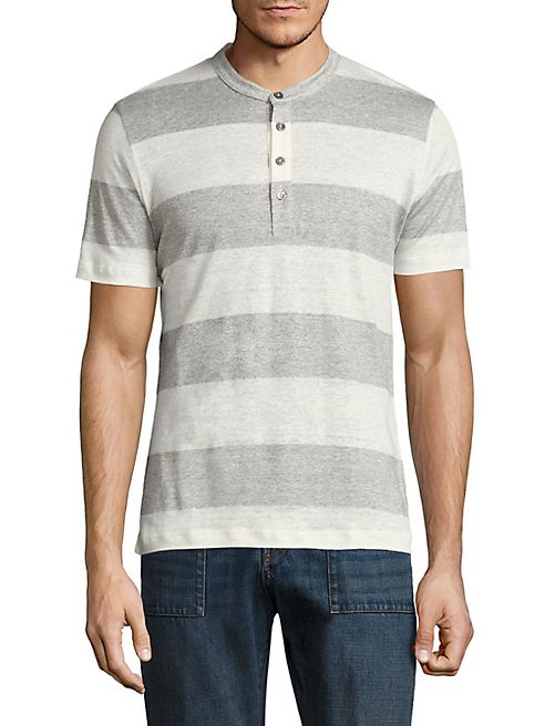 Eleventy - Heathered Striped Tee