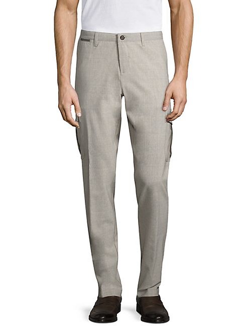 Eleventy - Regular-Fit Wool-Blend Pants