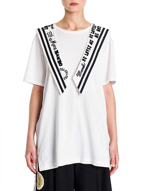 Dolce & Gabbana - Jersey Sailor Collar Tee