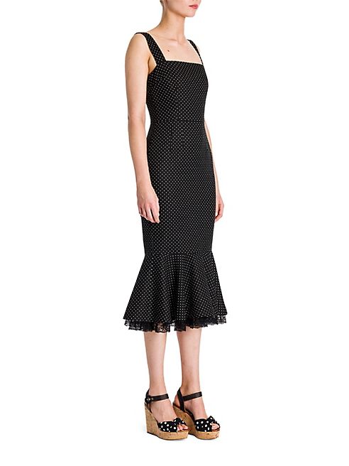 Dolce & Gabbana - Polka Dot Printed Dress