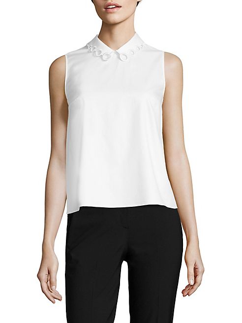 Carven - Cotton Tank Top