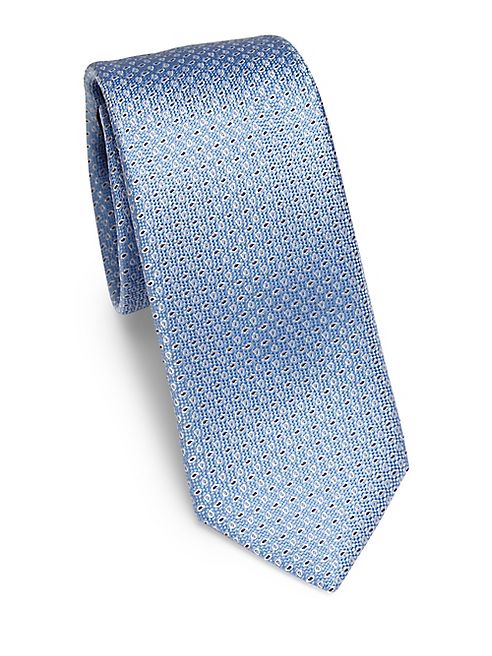 Saks Fifth Avenue Collection - Neat Silk Tie