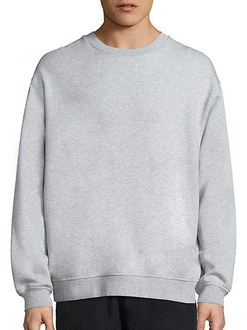 T by Alexander Wang - Heathered Crewneck Sweatshirt