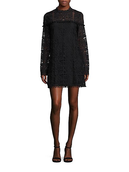 Tularosa - Matilda Lace Mockneck Dress