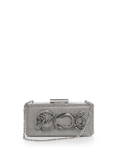 Whiting & Davis - Serpents Minaudiere Convertible Clutch