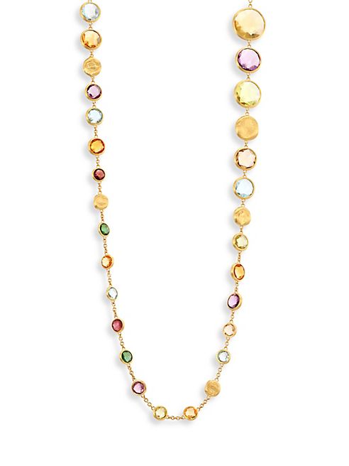 Marco Bicego - Jaipur Semi-Precious Multi-Stone & 18K Yellow Gold Necklace/36