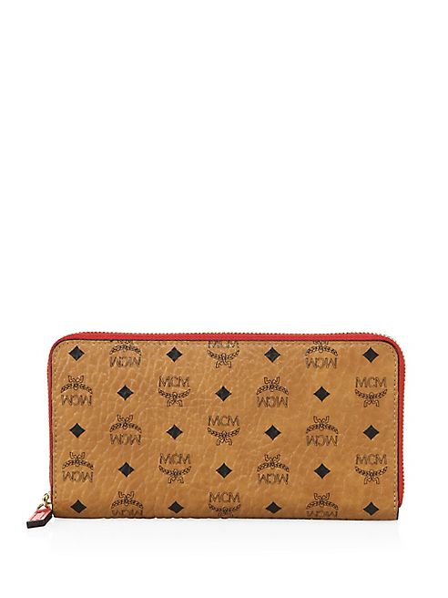 MCM - Color Visetos Large Zip Wallet