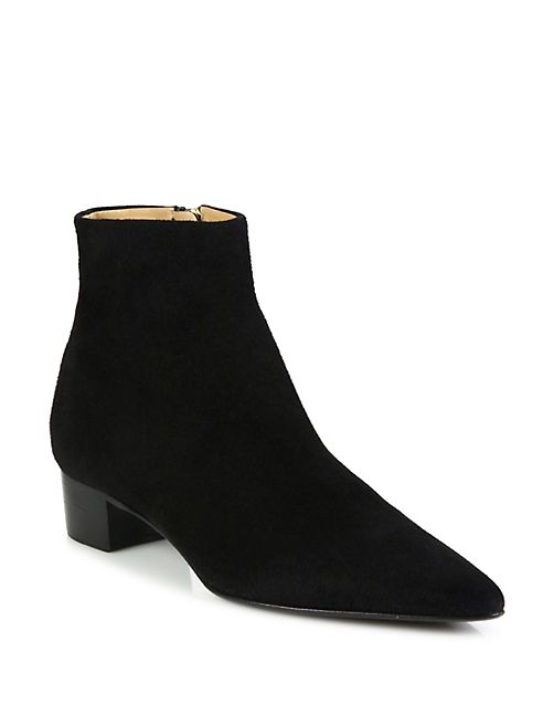 The Row - Ambra Suede Booties