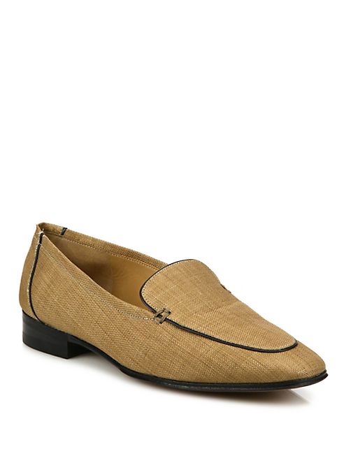 The Row - Adam Raffia Loafers