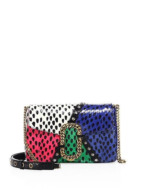 Marc Jacobs - St. Marc Snakeskin, Python & Leather Clutch