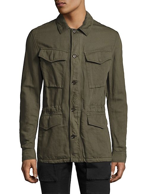 Belstaff - Weymouth Cotton & Linen Military Jacket