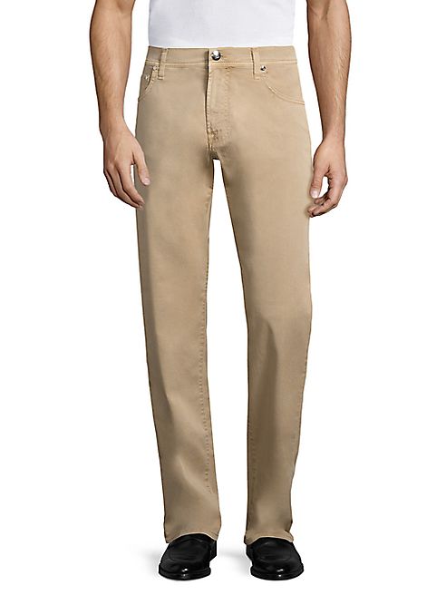 Corneliani - Five-Pocket Cotton Pants