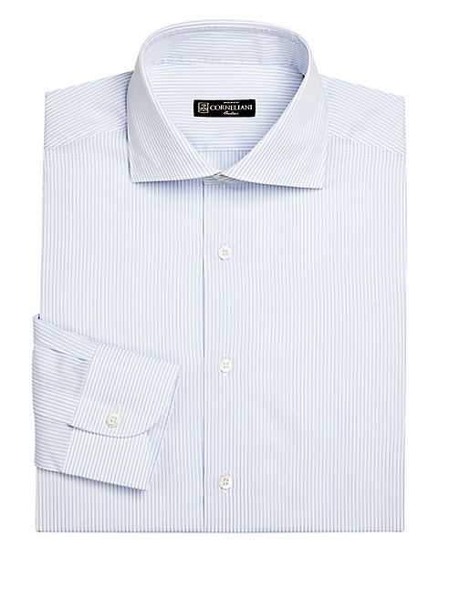 Corneliani - Regular-Fit Striped Dress Shirt