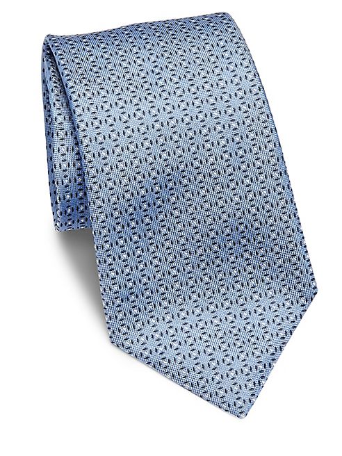 Corneliani - Embroidered Silk Tie