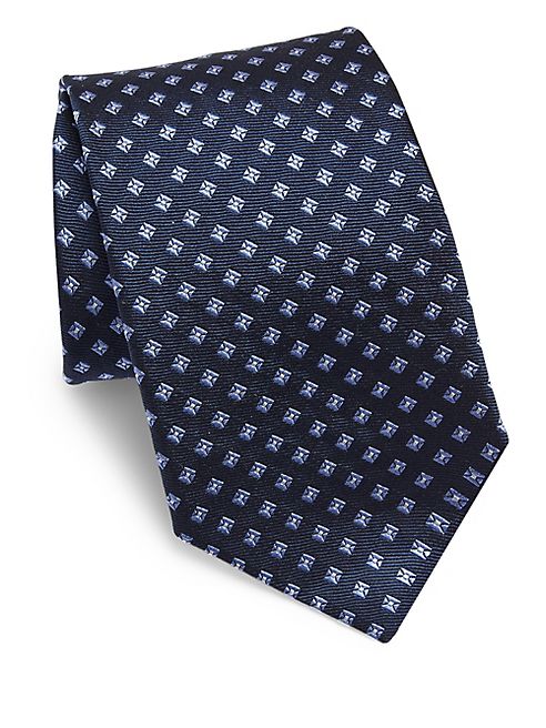 Corneliani - Embroidered Silk Tie