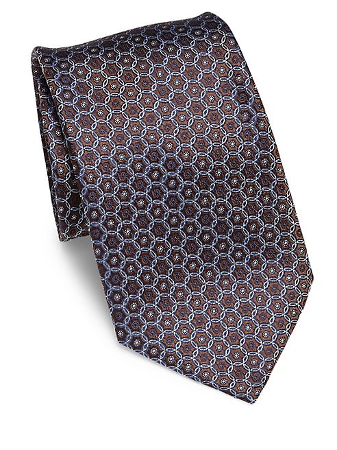 Corneliani - Geometric Silk Tie