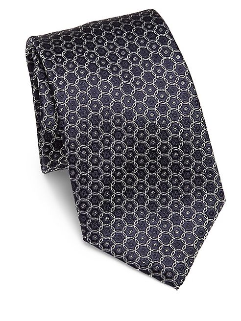 Corneliani - Geometric Silk Tie