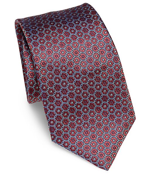 Corneliani - Geometric Silk Tie