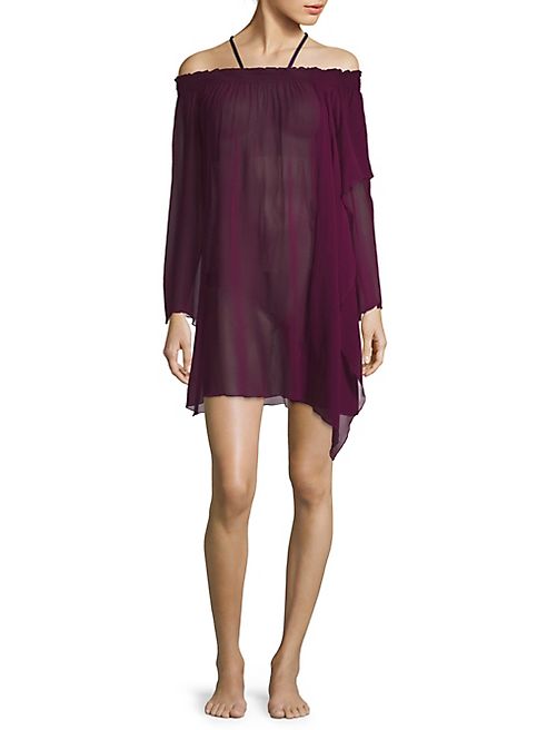 Sinesia Karol - Road Kyara Silk Cold-Shoulder Cover-Up