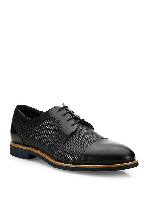 HUGO BOSS - Ocean   Leather Derby Shoes