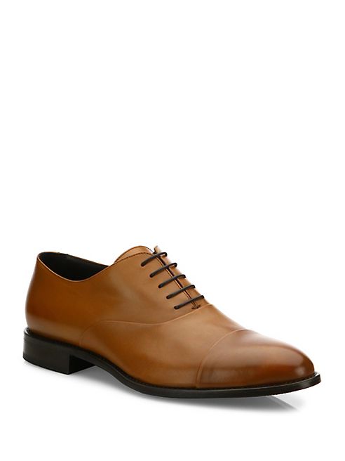 HUGO BOSS - Stockholm Leather Oxfords