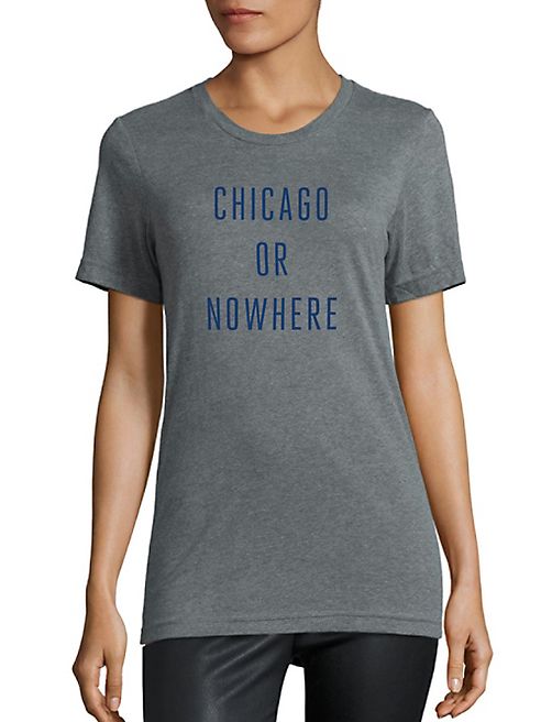 Knowlita - Chicago Or Nowhere Cotton Graphic Tee