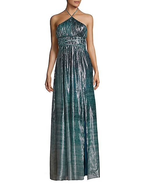 Rachel Zoe - Deven Metallic Silk Gown