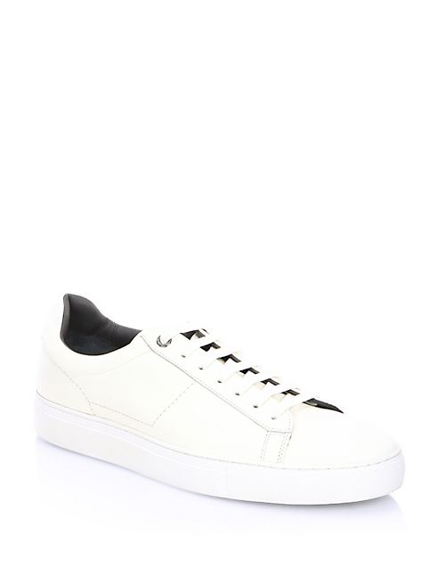 HUGO BOSS - Timeless Low Leather Sneakers