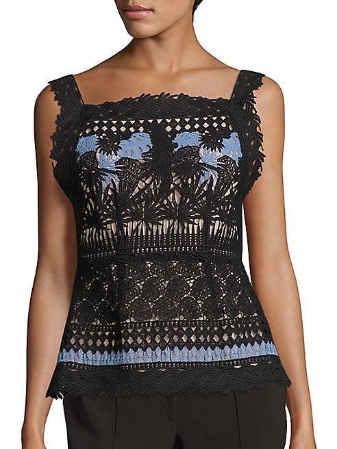 Yigal Azrouel - Bird Lace Top