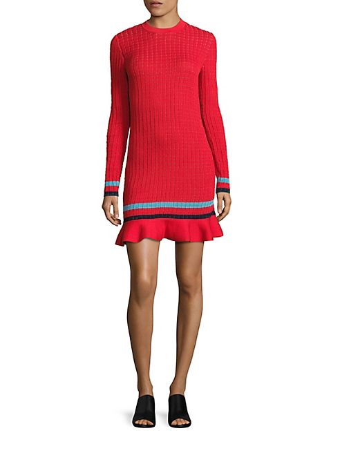 3.1 Phillip Lim - Smocked Sweater Dress