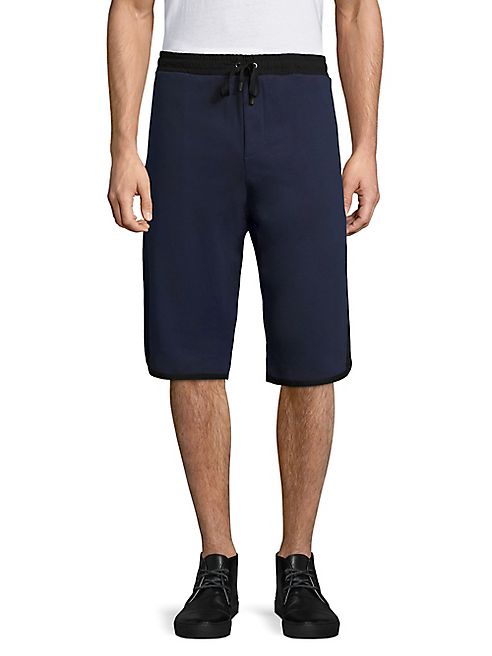 Public School - Elongated Cotton Shorts