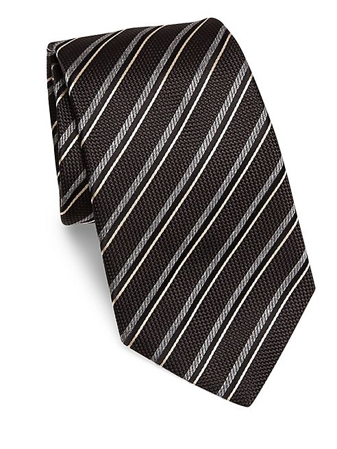 Armani Collezioni - Striped Silk Tie