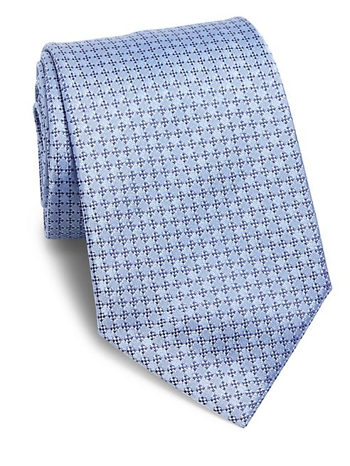 Armani Collezioni - Tonal Micro Neat Silk Tie