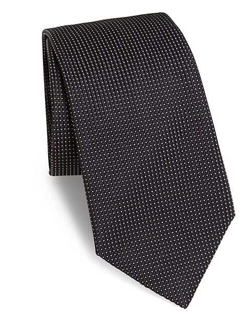 Armani Collezioni - Micro Dot Silk Tie