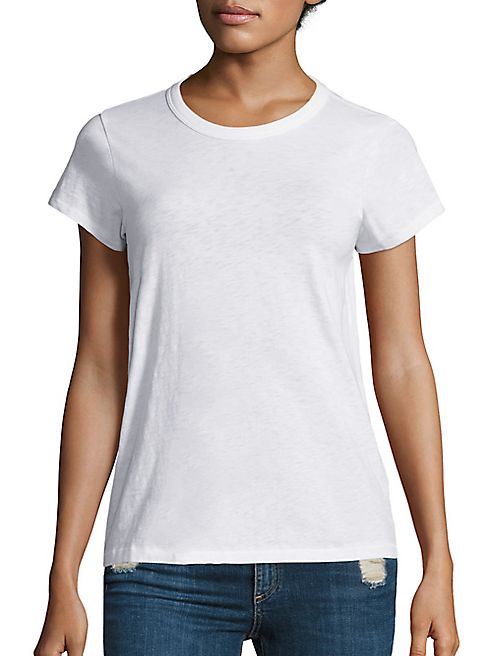 rag & bone/JEAN - Cotton Crewneck Tee