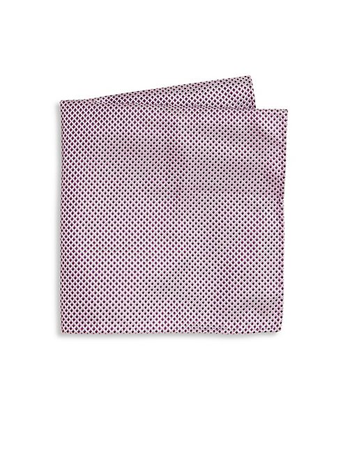 Armani Collezioni - Printed Silk Pocket Square