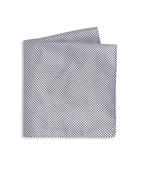 Armani Collezioni - Printed Silk Pocket Square