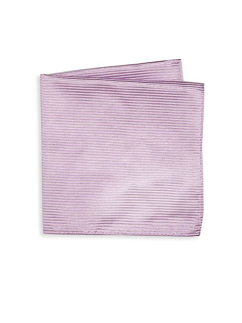 Armani Collezioni - Thin Striped Silk Pocket Square