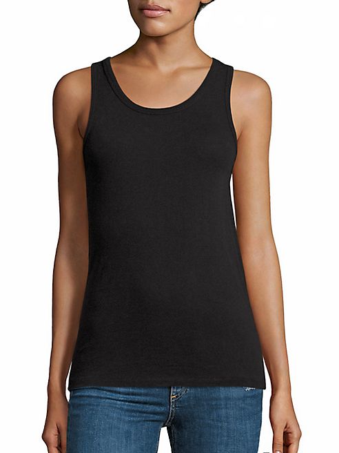 rag & bone/JEAN - Cotton Scoopneck Tank Top