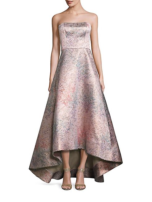 Monique Lhuillier - Strapless Hi-Lo Gown