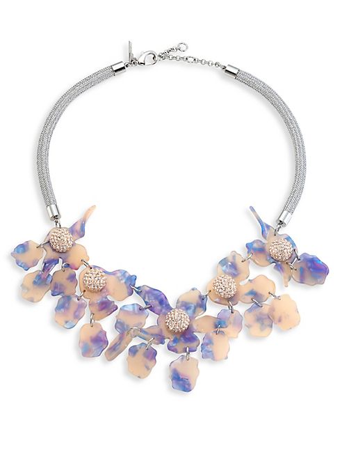 Lele Sadoughi - Crystal Lily Necklace